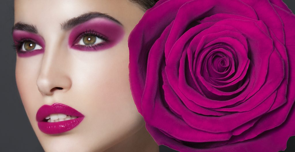 purple beauty makeup